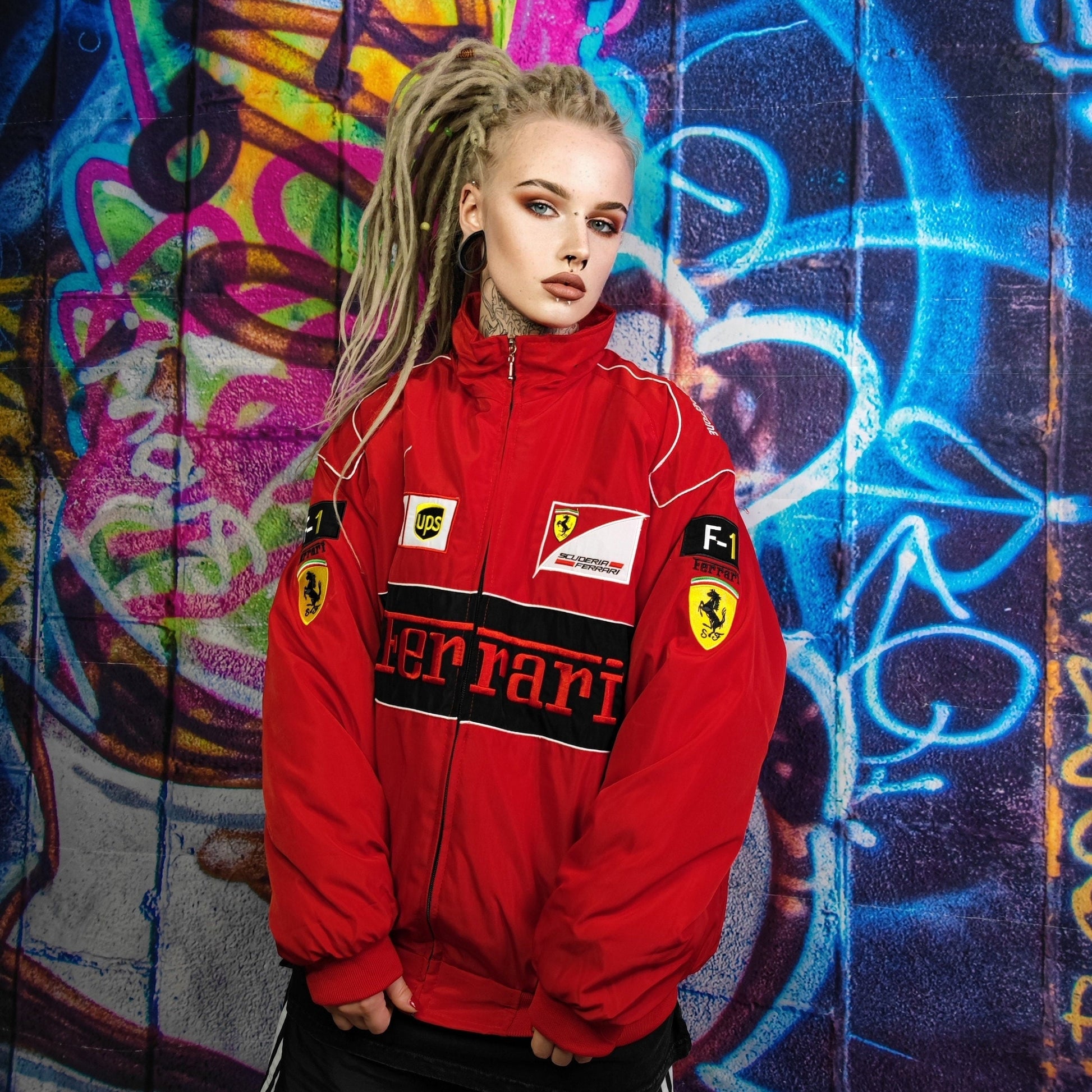 Ferrari F1 Vintage Racing Jacket