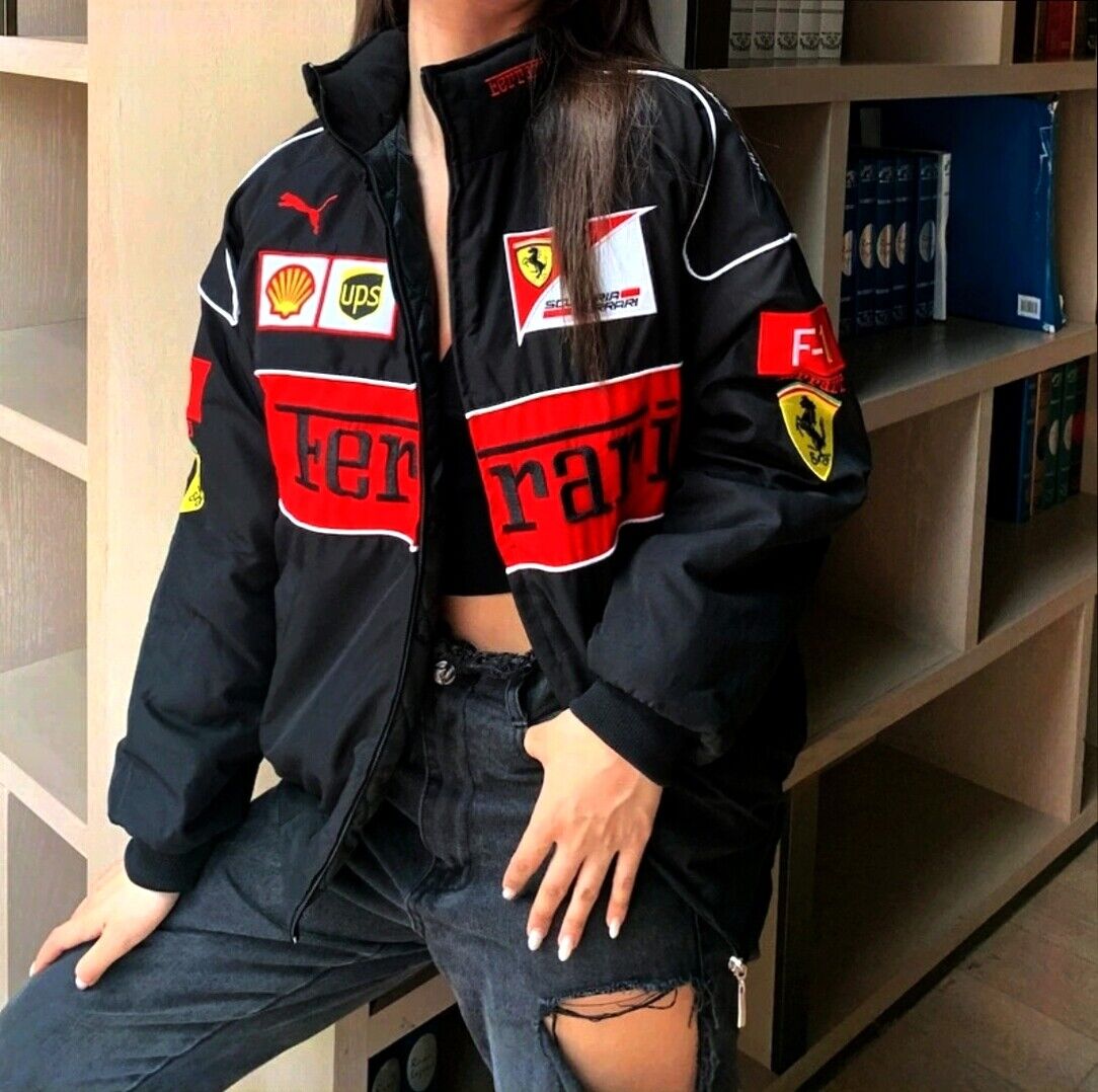 Ferrari F1 Vintage Racing Jacket